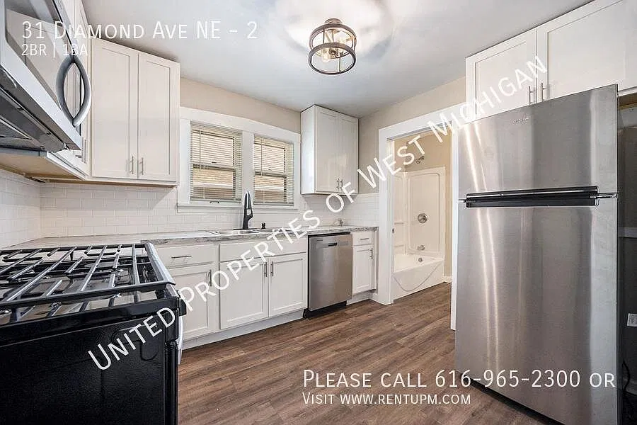 Available Now | 2 Bedroom 1 Bathroom Apartment in the Midtown Neighborhood of Grand Rapids | Newl... — Photo 1