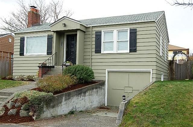 Front of house - East facing