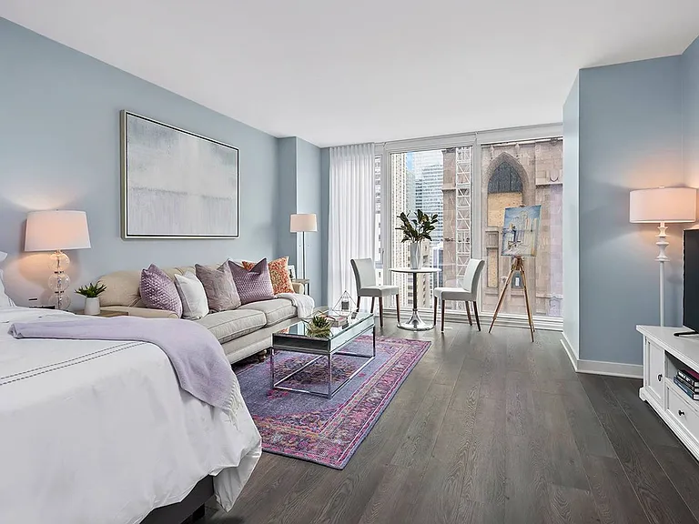 Studio model living area