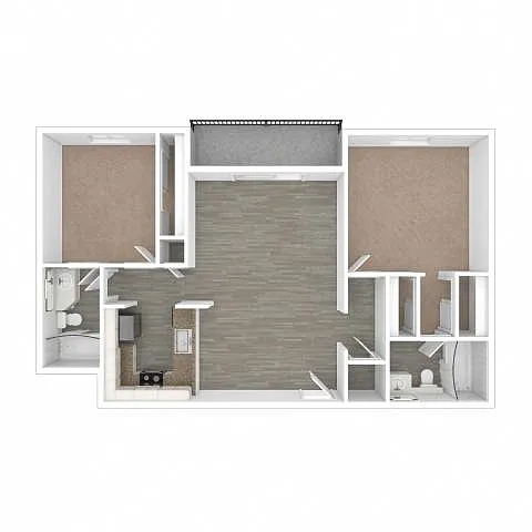 Floor plan Appoloosa - Renovated
