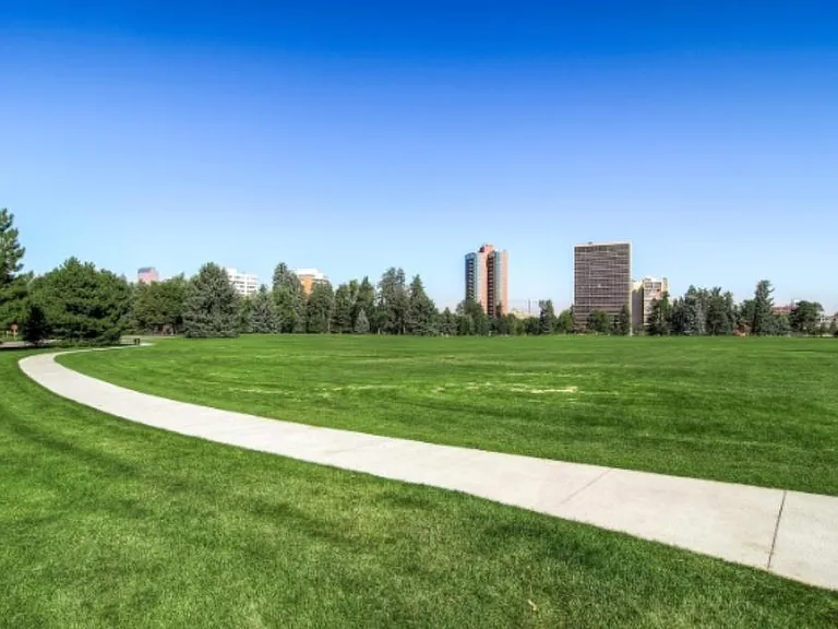One block from Cheesman Park