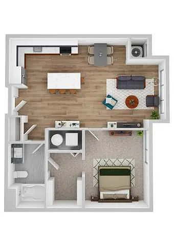 Floor plan South B