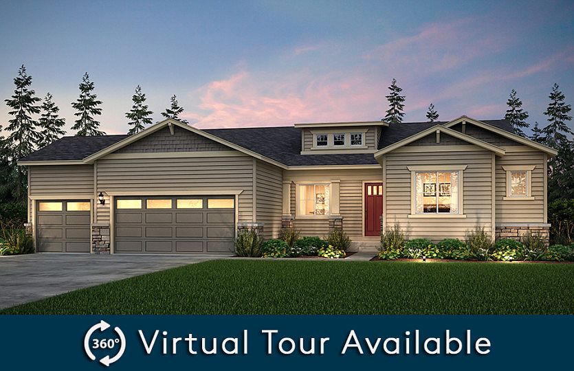 The Endeavor, a one-story single family home shown in exterior B.