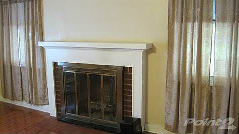 Woodburning Fireplace in Living Room