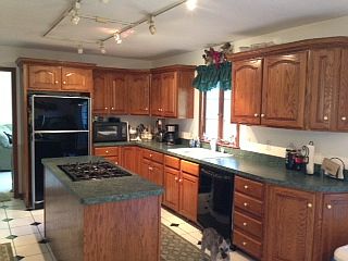 Huge kitchen