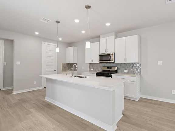 The Harlow floorplan in Spring Brook Village of Houston, TX.