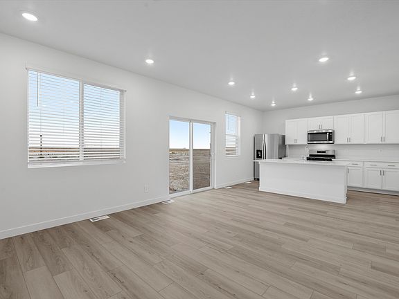 Kitchen and Living Area