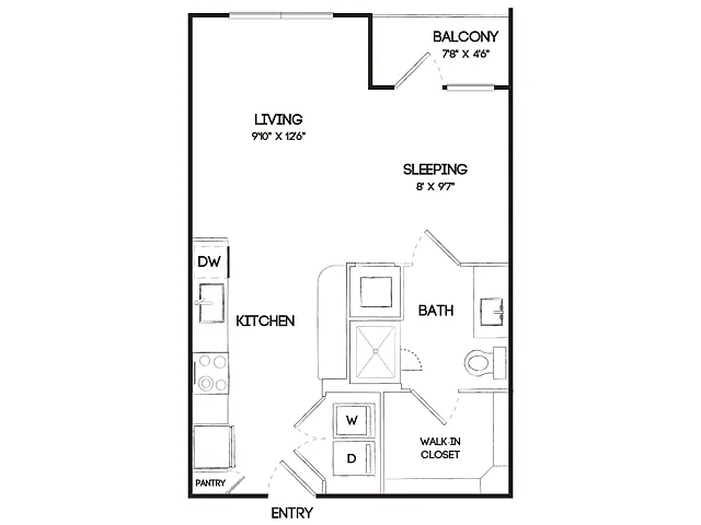 Floor plan A1A
