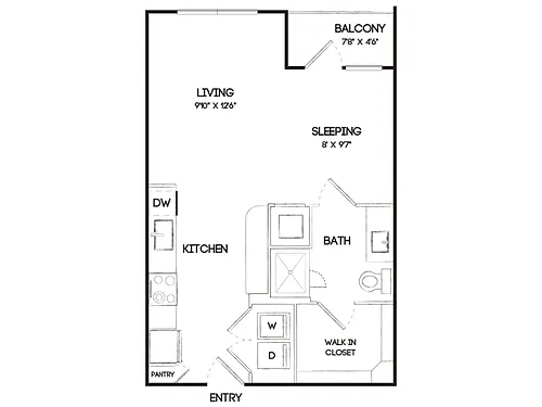 Floor plan A1A