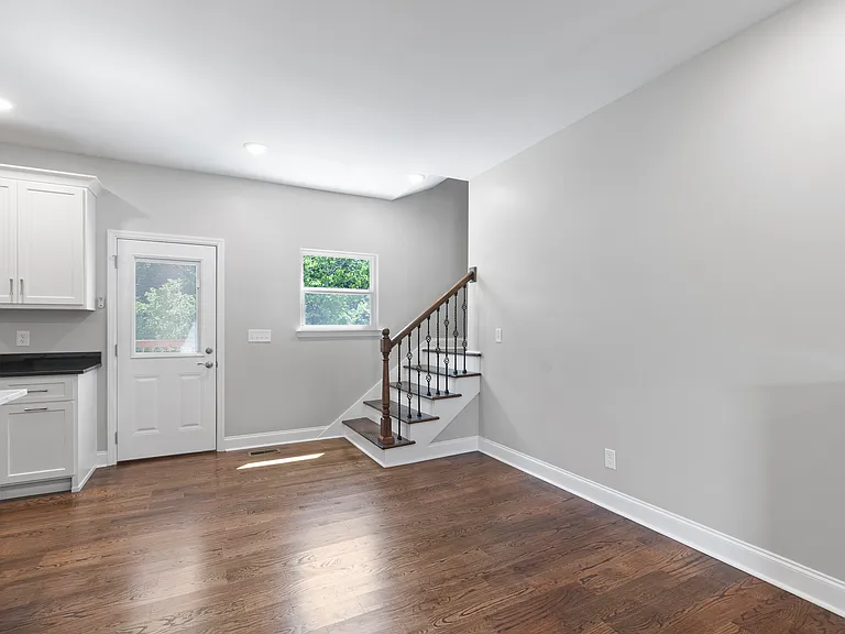 Stairs leading to second level