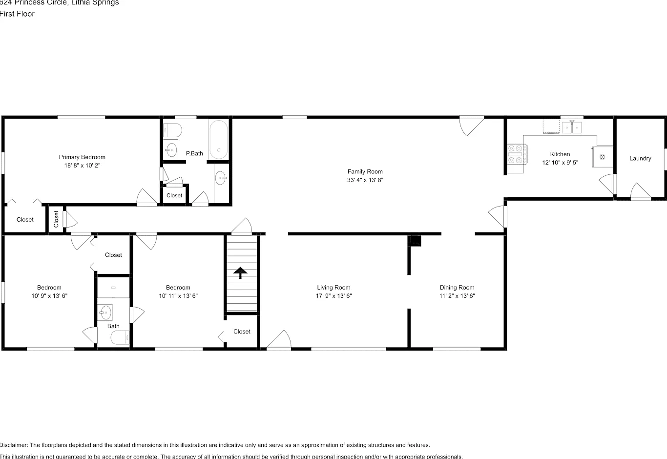 624 Princess Cir Lithia Springs, GA 30122 — Photo 3
