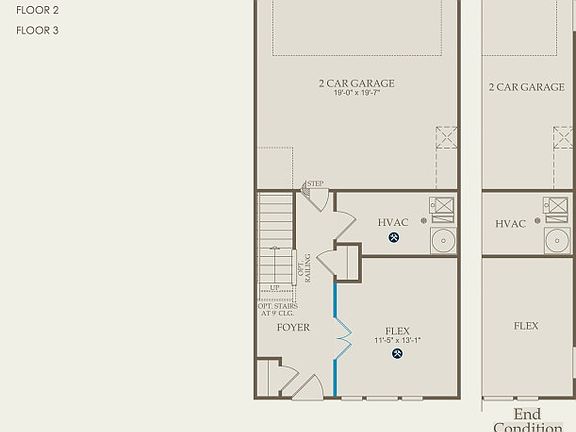 Fairwood Floor Plan, Quick Move-in Home, Floor 1