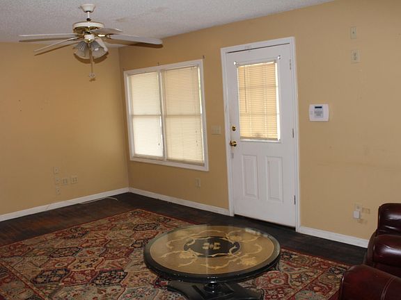 Living Room Front Door-has an alarm system