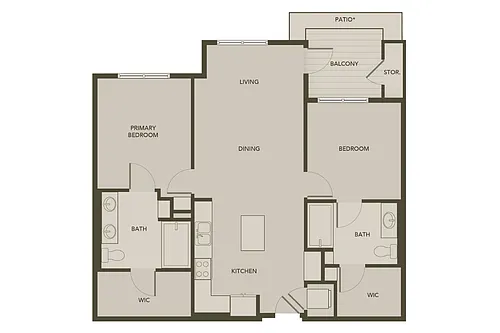 Floor plan B3B