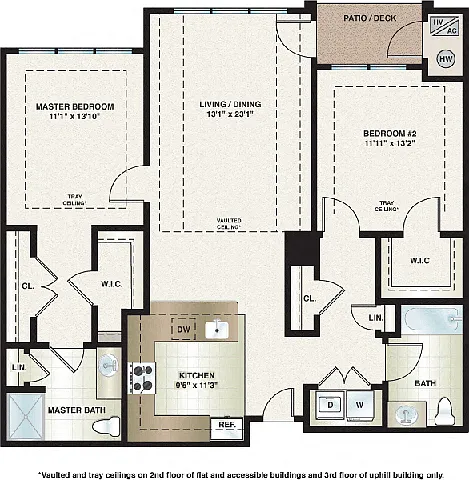 Floor plan The Lehigh