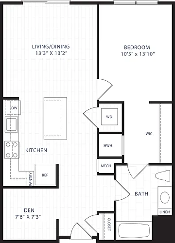 Floor plan A1EDC