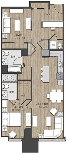 Floor plan Line 07