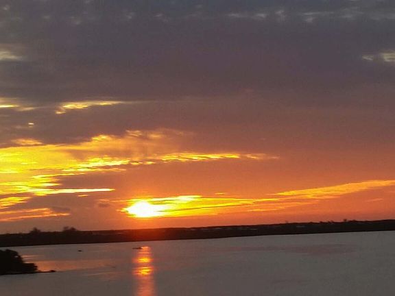 Private roof top sunset view