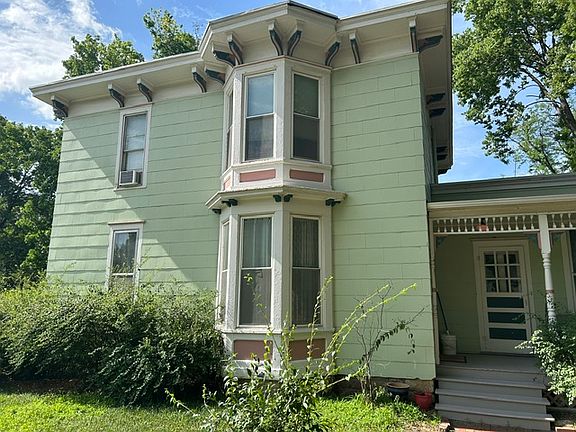 South side of house