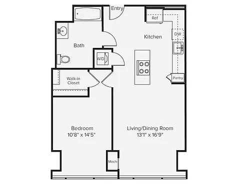 Floor plan A1L