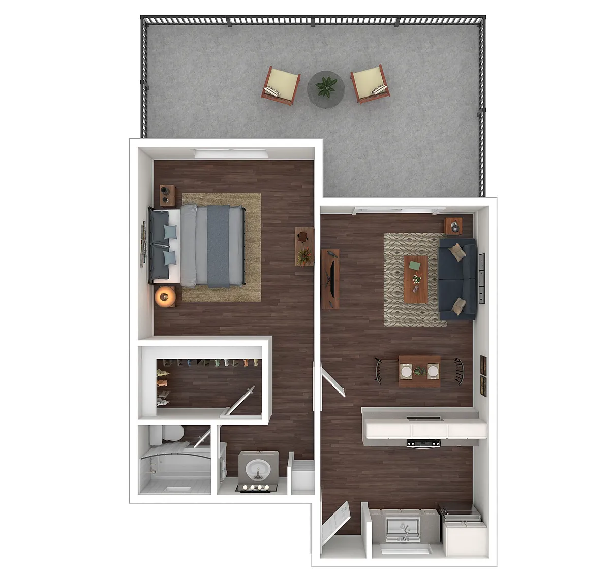 Floor plan The Catalina