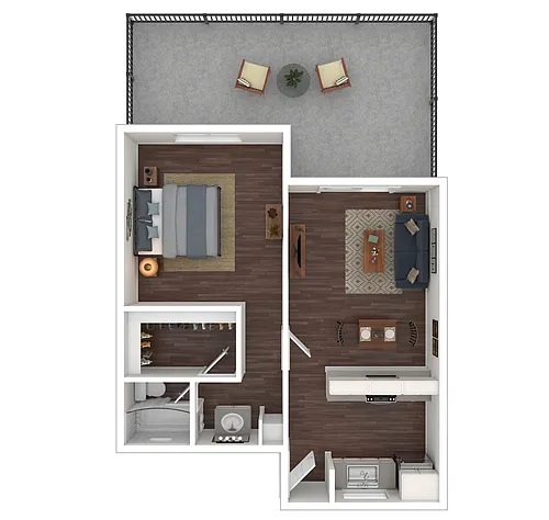 Floor plan The Catalina
