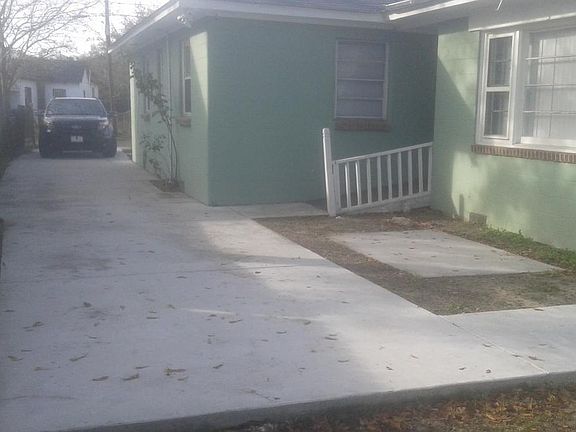 Drive way will fit up to four cars