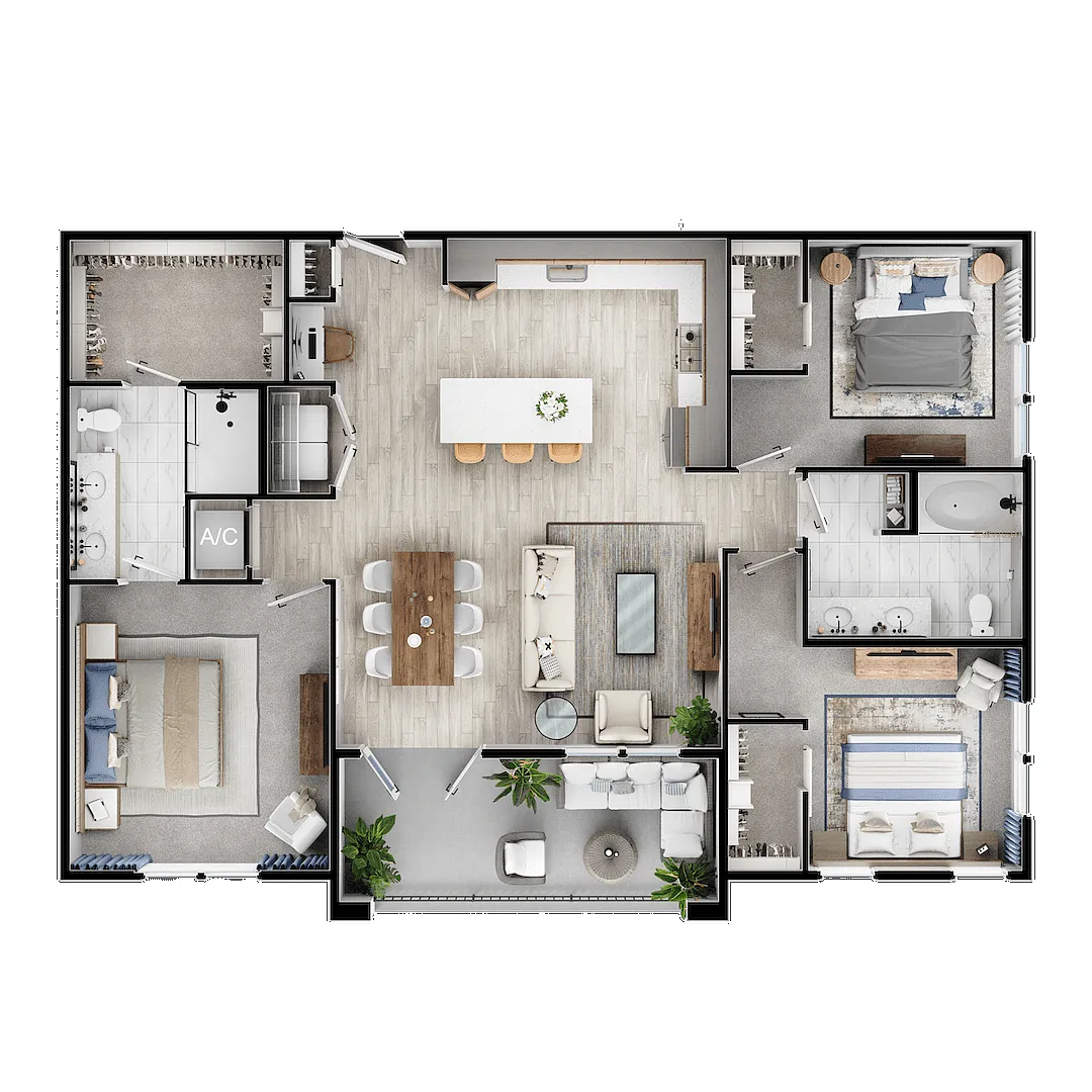 Floor plan 3X2