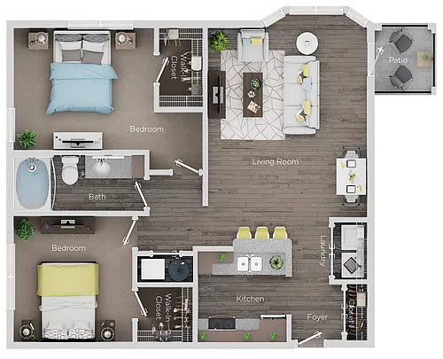 Floor plan The Cairo
