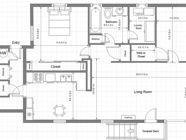 Floor plan for 1001