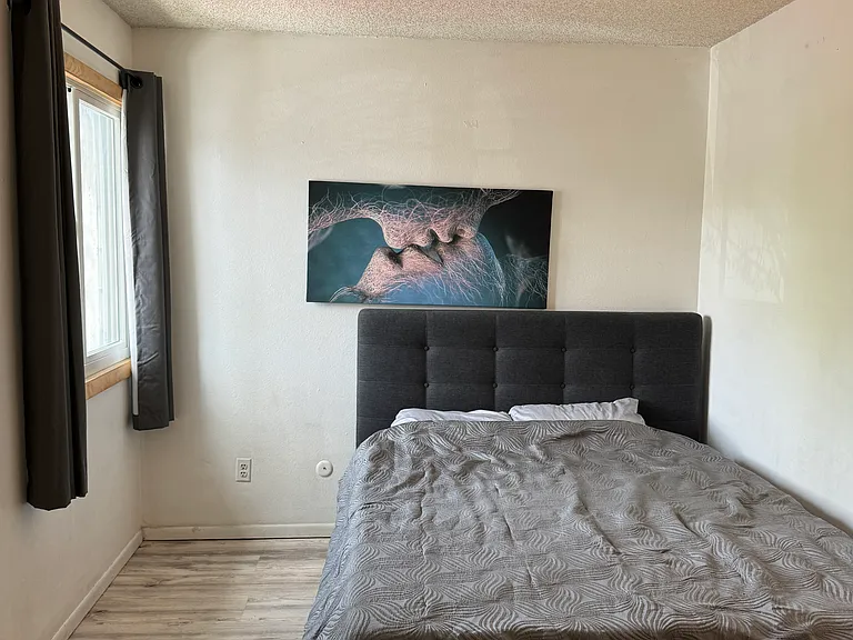 The room upstairs.