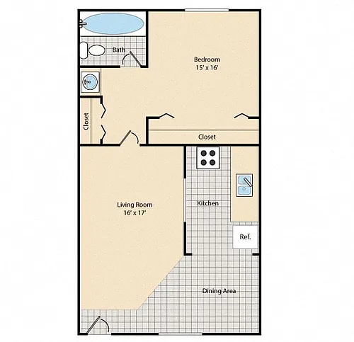 Floor plan Daisy