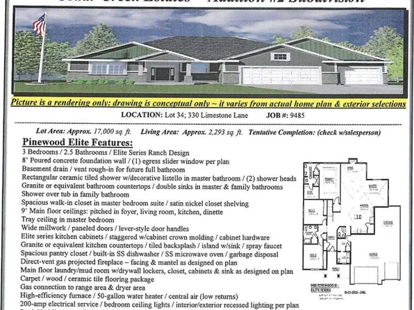 330 Limestone LANE, Slinger, WI 53086