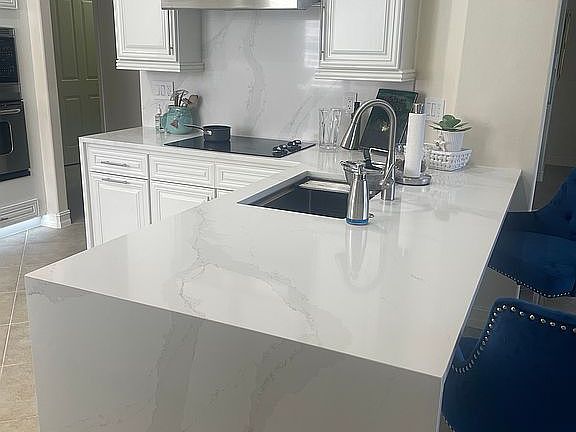 New quartz countertops 