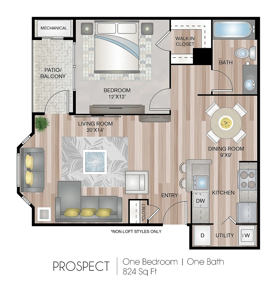 Floor plan Prospect