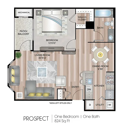 Floor plan Prospect