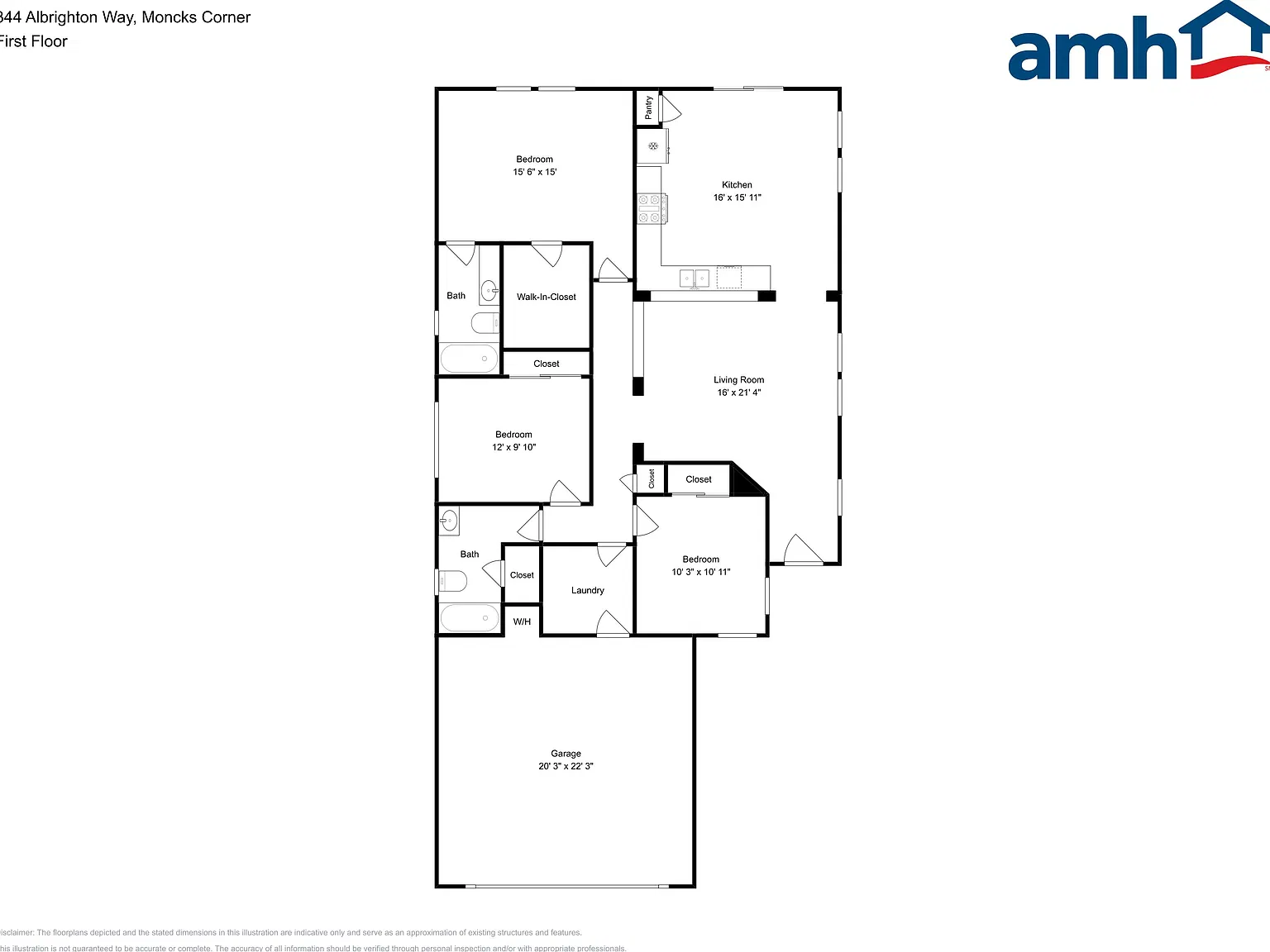 3 bed, 2.0 bath, 1483 sqft, $2,150 — Photo 2
