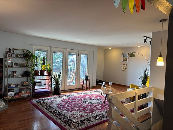 Living Room with Space for Home Office