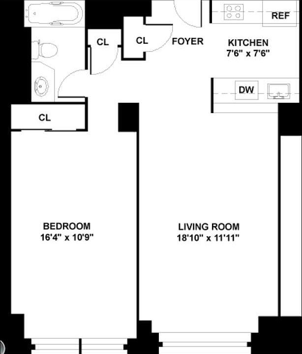 2nd image of 380 Rector Pl APT 8G