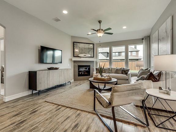 Gathering Room with Optional Fireplace