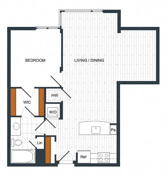 Floor plan 1T