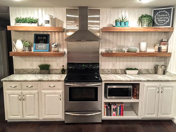 Newly remodeled kitchen