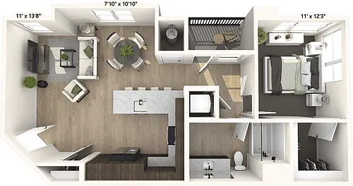 Floor plan Ponto