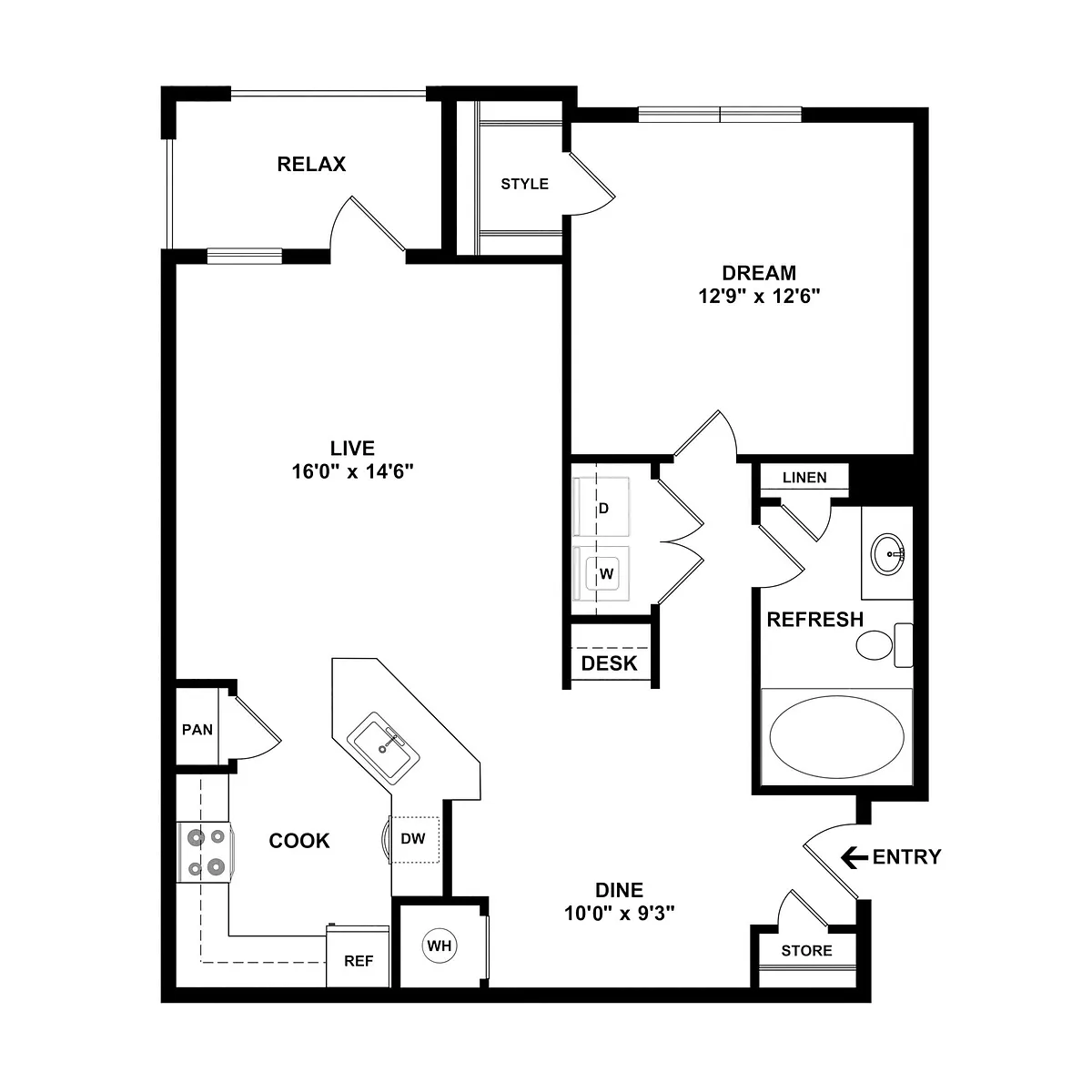 Floor plan A1