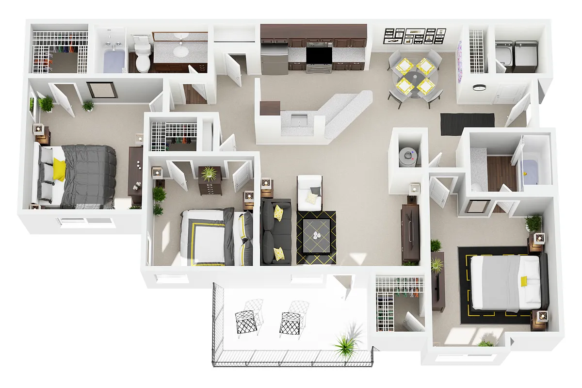 Floor plan C1