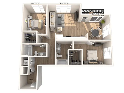 Floor plan B01-FP1