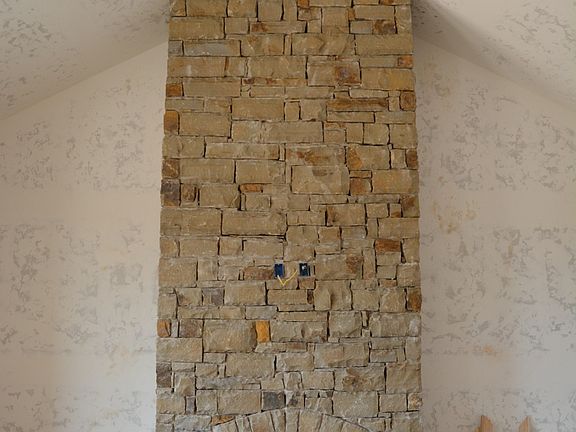Floor to Ceiling Fireplace