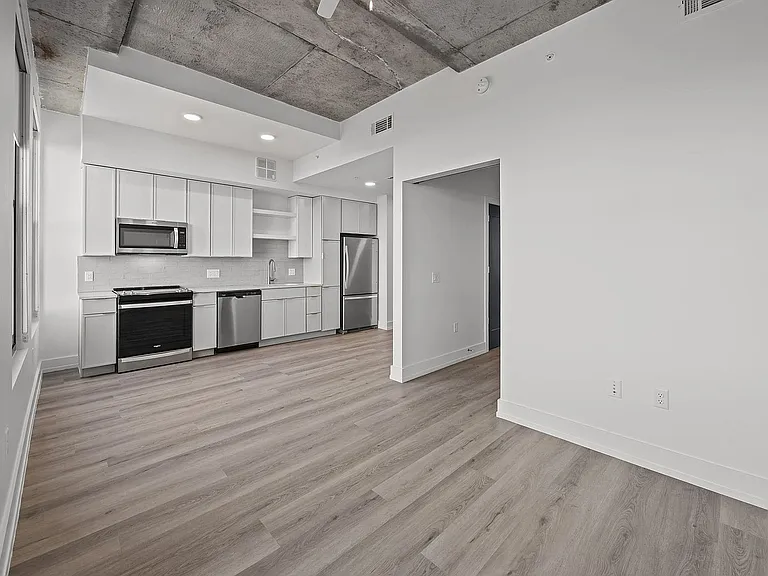 Open Plan to Kitchen