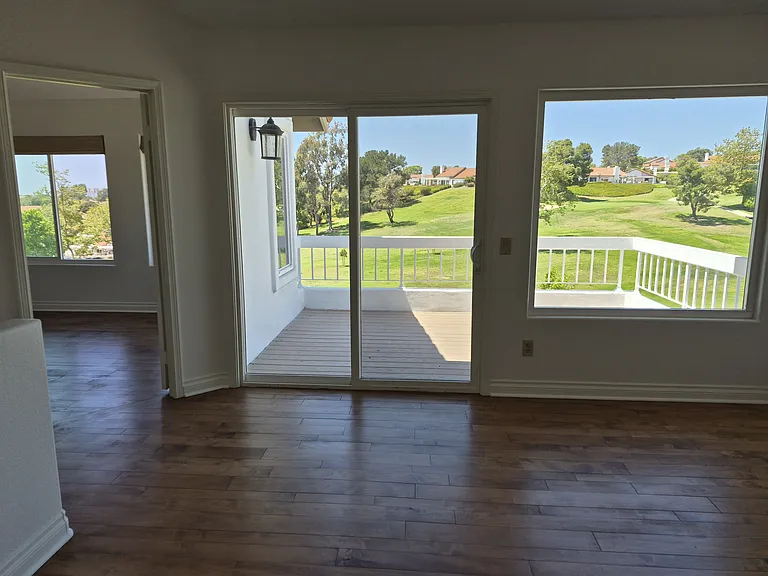 Loft and balcony view.