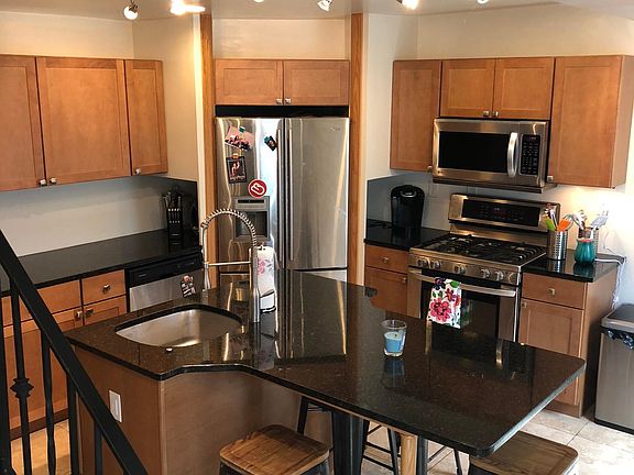 Newly updated stainless steel appliances